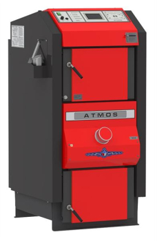 ATMOS Holzvergaserkessel GS40 Komfort mit ACD04 und automatischer Zündung